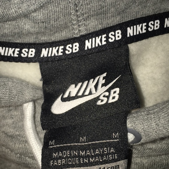 Gray Nike SB Sweatshirt - Picture 4 of 5